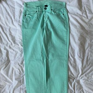VS Midi turquoise skinny jeans